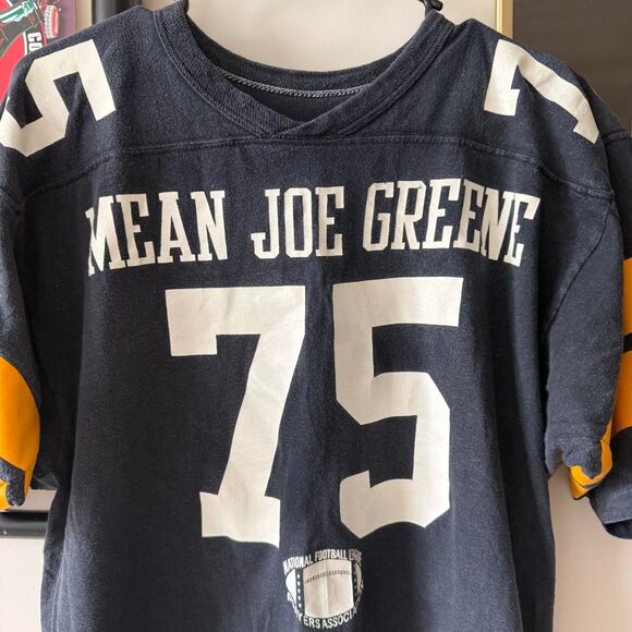 Vintage 70s Russell Athletic Joe Greene Jersey Tee - Picture 5 of 6